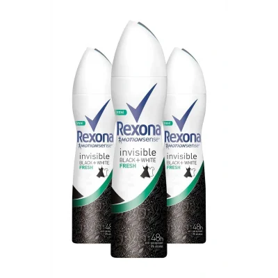 Genel Ürün Kadın Deodorant Sprey Invisible Fresh 150 Ml X 3