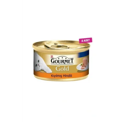 Genel Ürün 6 Adet - Kıyılmış Hindili Yetişkin Kedi Konservesi 85 Gr