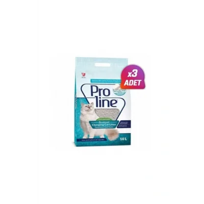 Genel Ürün 3 Adet - Proline Marsilya Sabun Kokulu Topaklanan Bentonit Kedi Kumu 10 Lt