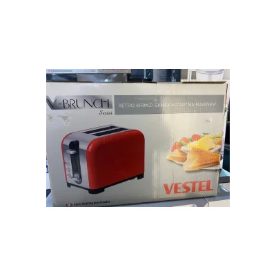 Genel Ürün Retro Kırmızı Ekmek Kızartma Makinesi