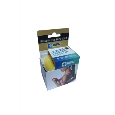 Genel Ürün Iron Kinesiology Ağrı Bandı-kinesio Tape 5cmx5m Sarı Renk