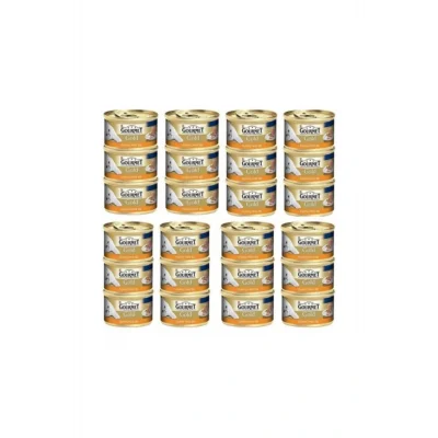 Genel Ürün Kıyılmış Hindi Etli Konserve Yetişkin Kedi Maması 24 X 85 Gr