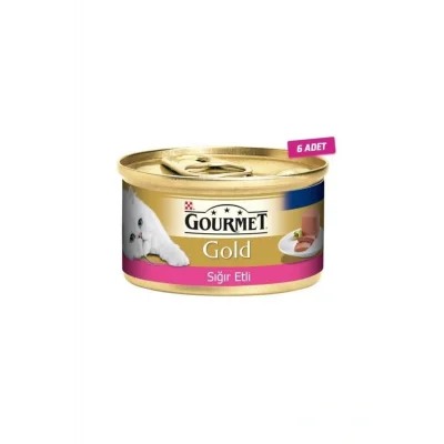 Genel Ürün 6 Adet - Kıyılmış Sığır Etli Yetişkin Kedi Konservesi 85 Gr