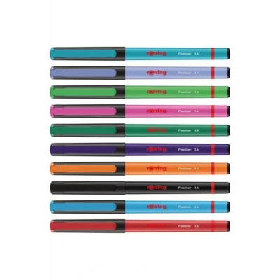 Genel Ürün Fineliner Ince Keçe Uçlu Kalem 10lu