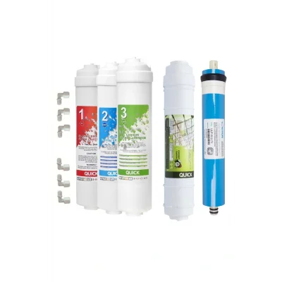 Genel Ürün Su Arıtma Cihazı Filtresi 5li Tam Takım