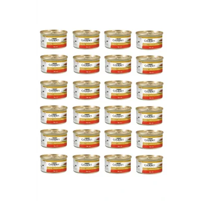 Genel Ürün Parça Etli Sığır Etli Kedi Konservesi 85 Gr. X 24 Adet