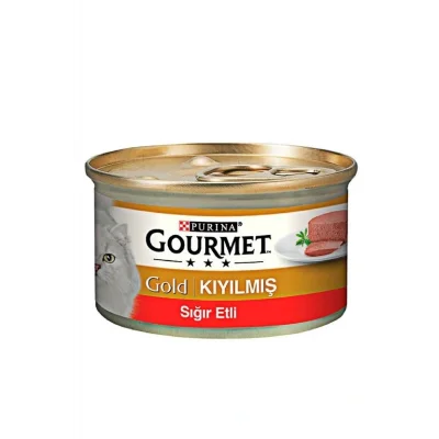 Genel Ürün Gold Kıyılmış Sığır Etli Kedi Konservesi 85gr (24 Adet) Beef