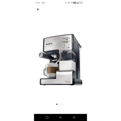 Genel Ürün Espresso Makinesi Prima Latte Vcf045x-01, 15 Bar, Otomatik Cappuccino Ve Latte Macchiato