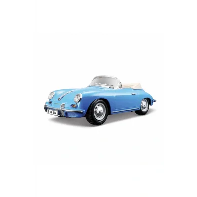 Genel Ürün 1:18 Porsche 356B Cabriolet 1961 Model Araba-Mavi