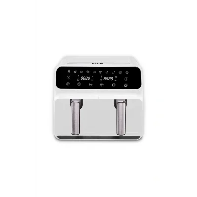 Genel Ürün DUAL-COOKER AIR FRYER BEYAZ 4+4 8 Litre