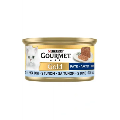 Genel Ürün Gold® Kıyılmış Ton Balıklı Yaş Kedi Maması 85 Gr 12 Adet (purina)