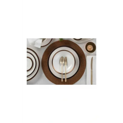 Genel Ürün Copper Line 27 Parça 6 Kişilik Yemek Takımı