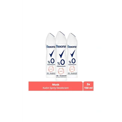 Genel Ürün Kadın Deodorant Musk 150 ML - 3lü