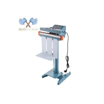 Genel Ürün Pfs-450 Pedallı Tek Yapıştırma Çeneli Poşet Ağzı Yapıştırma Makinesi (45CMX0,8CM)