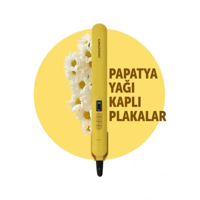 Genel Ürün HS 7031 Botanika Saç Düzleştirici, Biberiye Yağı Kaplı Plaka