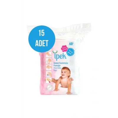 Genel Ürün Hidrofil Maxi Bebek Pedi 60lu 15 Adet
