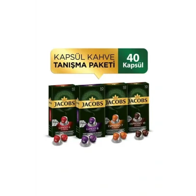 Genel Ürün Bienka Karton Bardak 40 Adet Yanında Kapsül Kahve Tanışma Paketi 40 Kapsül