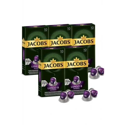 Genel Ürün Karton Bardak 40 Adet Yanında Lungo 8 Classic Kapsül Kahve 10 Adet X 5 Paket