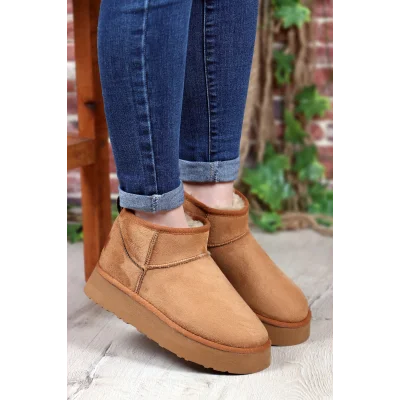 Genel Ürün Pierre Cardın 52709 UG Kısa Süet Kürklü Spor Kadın Bot