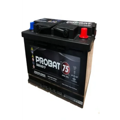 Genel Ürün 12 Volt 75 Amper Probat Akü. Güncel - Yeni Üretim.