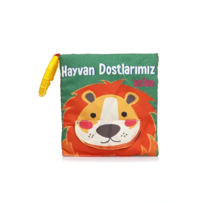 Genel Ürün Boyutlu Kumaş Kitap Hayvanlar