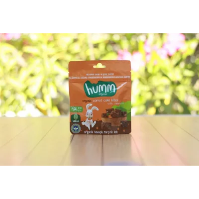 BUĞZ Humm Organik Glutensiz Vegan Havuçlu ve Tarçınlı Kek