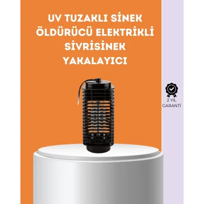 Kimyasal İçermeyen UV Işıklı Böcek ve Sivrisinek Kapanı – Güvenli Kullanım