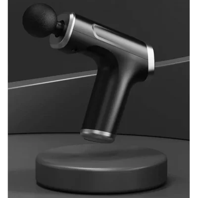 Masaj Tabancası 4 Başlıklı Kas ve Vücut Ağrıları İçin Şarjlı Darbeli