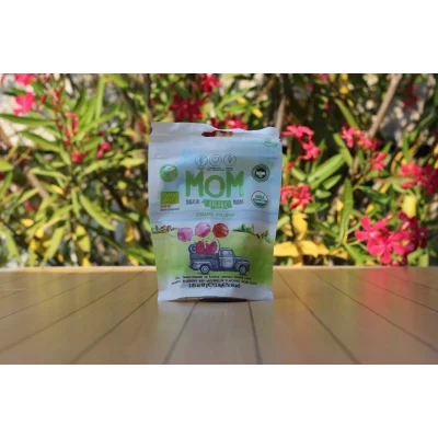BUĞZ MOM Organik Lolipop (Çilek, Karpuz, Yaban Mersini) 10 adet