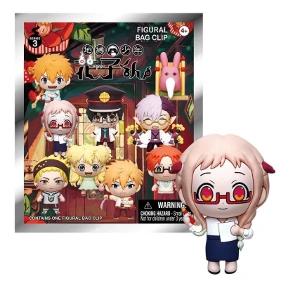 MON 72685 MONOGRAM TOİLET-BOUND HANAKO-KUN KLİPSLİ FİGÜR SERİ 3 24LÜ DİSPLAY