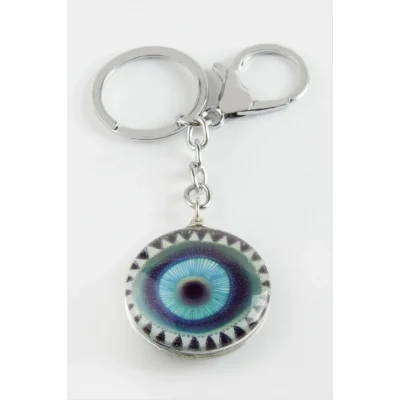 Nazar Cam Anahtarlık