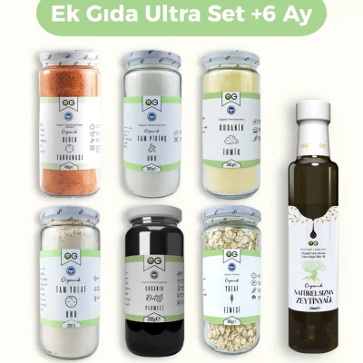 BUĞZ OG Natural Bebek Ek Gıda Hazırlama Seti ULTRA +6 AY