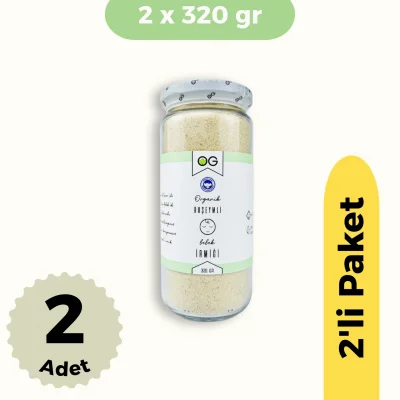 BUĞZ OG Natural Organik Ruşeymli Bebek İrmiği (320 gr) 2li Set