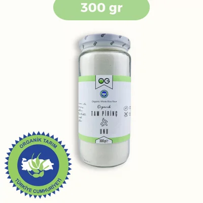 BUĞZ OG Natural Organik Tam Pirinç Unu (300 gr)