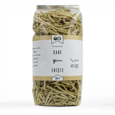 BUĞZ OG Natural Sade Erişte (350 gr)