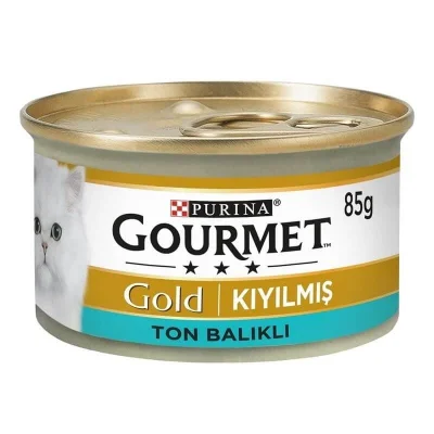 Purina Gourmet Gold Kıyılmış Ton Balıklı Kedi Konservesi 85gr
