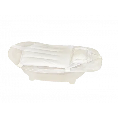 Sema Baby Köpüklü Kafa Destekli Bebek Banyo Filesi - Beyaz