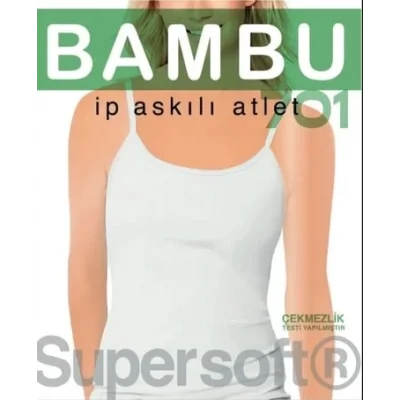 Star 701 Kadın  Bambu İp Askılı  Atlet