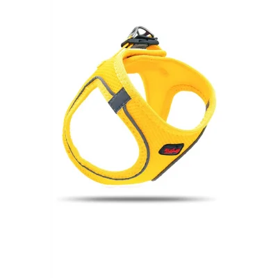 Tailpetz Air Mesh Köpek Göğüs Tasması XSmall 32x36 cm Yellow