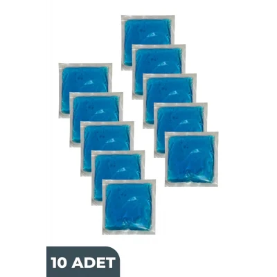 Termojel Soğuk Sıcak Kompres Jel, Ağrı, Şişkinlik, Soğutucu Jel, Isıtıcı Termo Jel 13cmx13cm 10 Adt