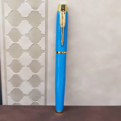 BUĞZ Turkuaz Metal Roller Kalem