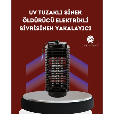 Uzun Ömürlü Elektrikli Sivrisinek Katili – Sessiz Çalışma, Güçlü Performans