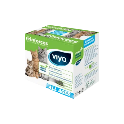 Viyo Reinforces Tüm Yaş Grubu Kediler İçin Ek Besin Takviyesi 7x30 ml