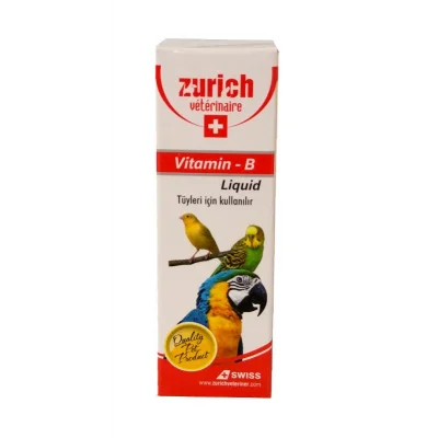 Zurich Kuşlar için B Vitamini 30 ml