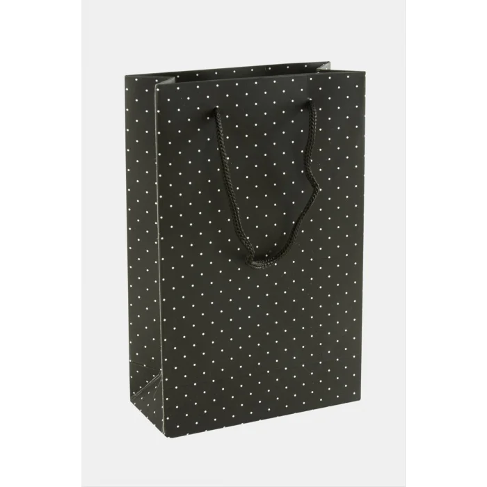 11*17 Benekli İpli Karton Çanta 1 Adet