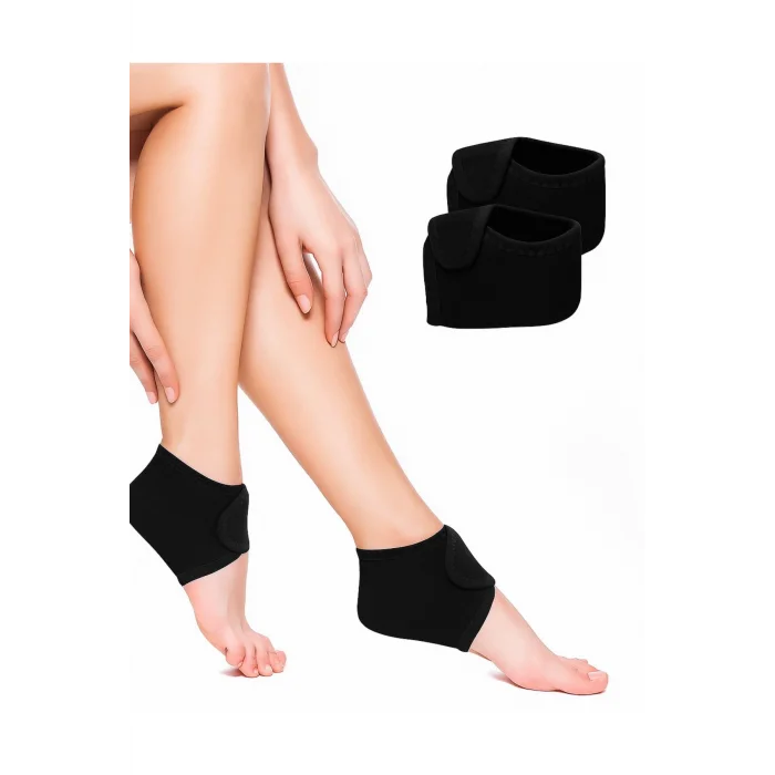 2li Topuk Dikeni Silikon Tabanlı Ortopedik Çorap Ağrı Azaltıcı Çatlak Nasır Ayak Destek Çorapları