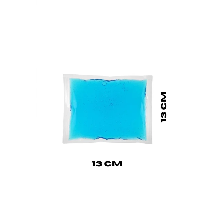 3 Adet Soğuk Sıcak Jel Kompres, Yaralanma Soğutucu Isıtıcı 13x13