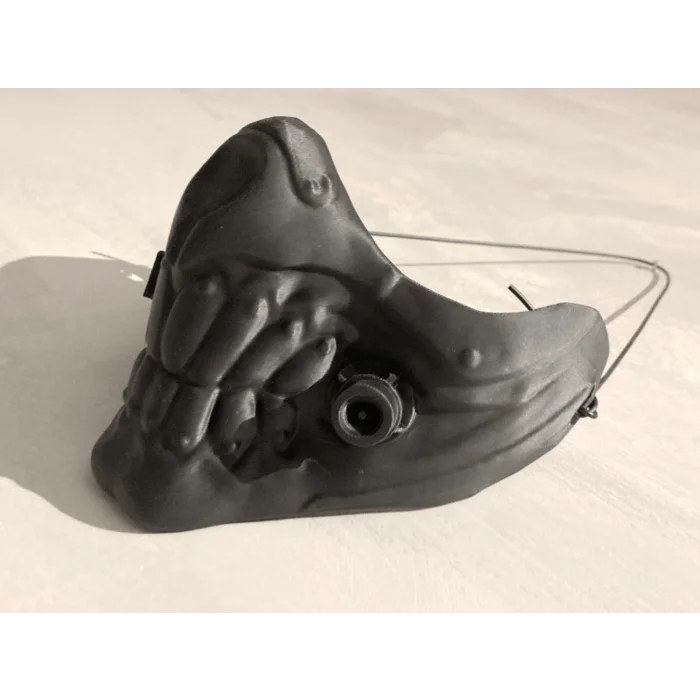 3D Tasarım Kişiye Özel Tasarım MASK Ham beyaz renkte gönderilir boya size aittir