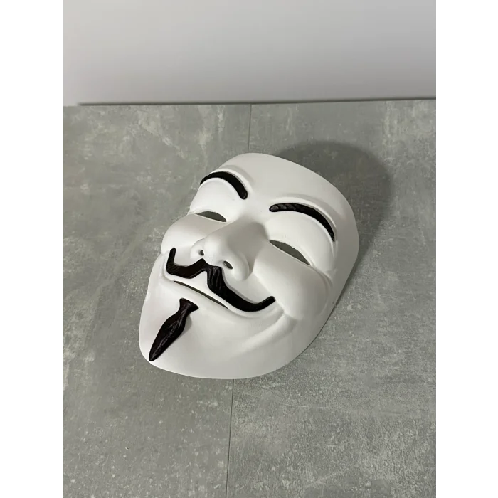 3D Tasarım Kişiye Özel Tasarım MASK Ham beyaz renkte gönderilir boya size aittir