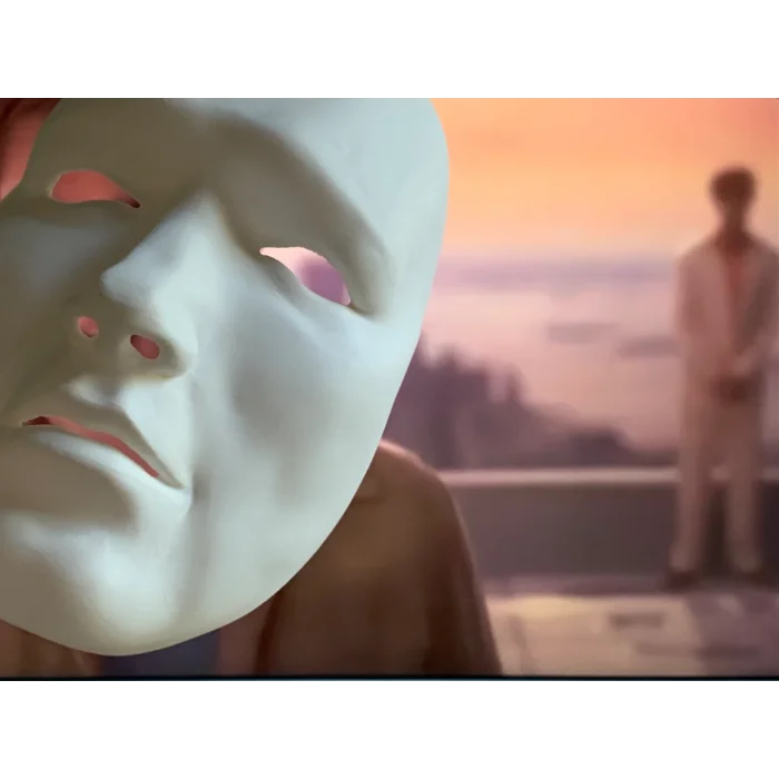 3D Tasarım Kişiye Özel Tasarım MASK Ham beyaz renkte gönderilir boya size aittir